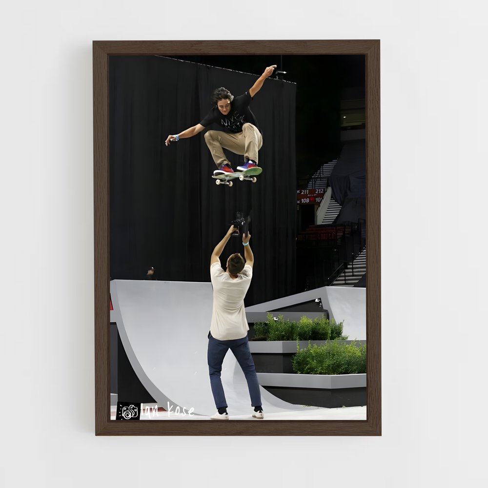 Poster Tricks de Sean – affiche Skateboard (vue 5)